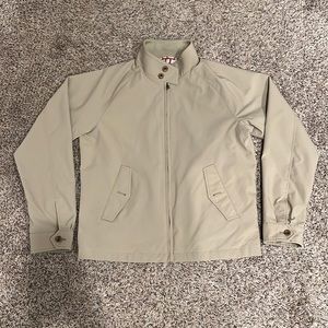 Uniqlo beige harrington jacket